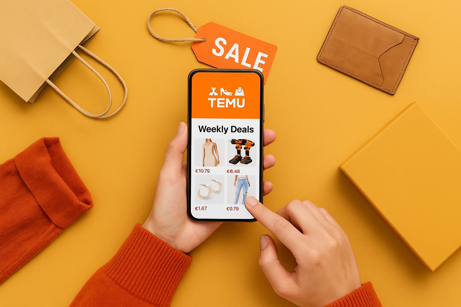 Meilleures offres hebdomadaires Temu pour économiser davantage