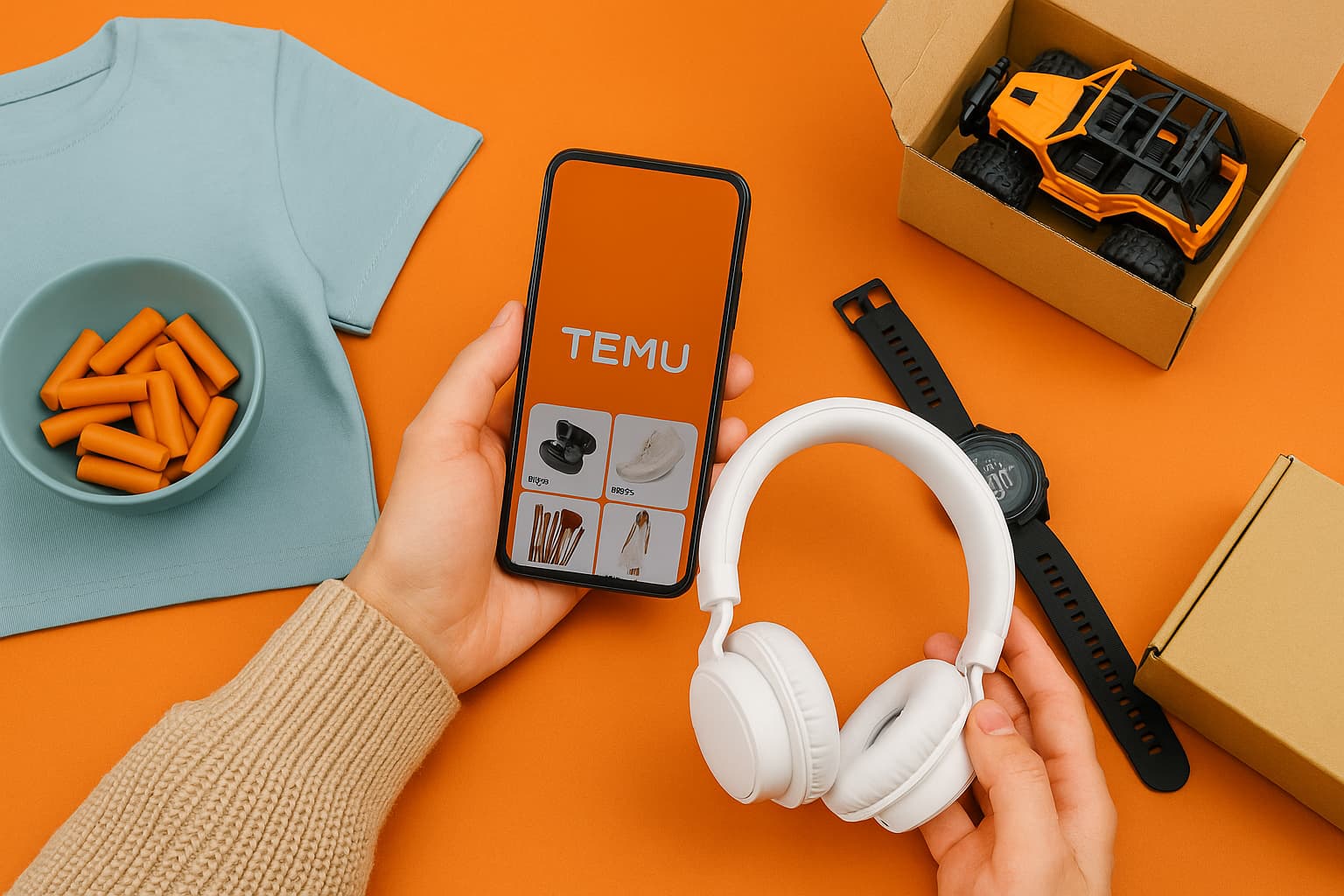 Nouveaux produits Temu et expérience d’achat optimisée