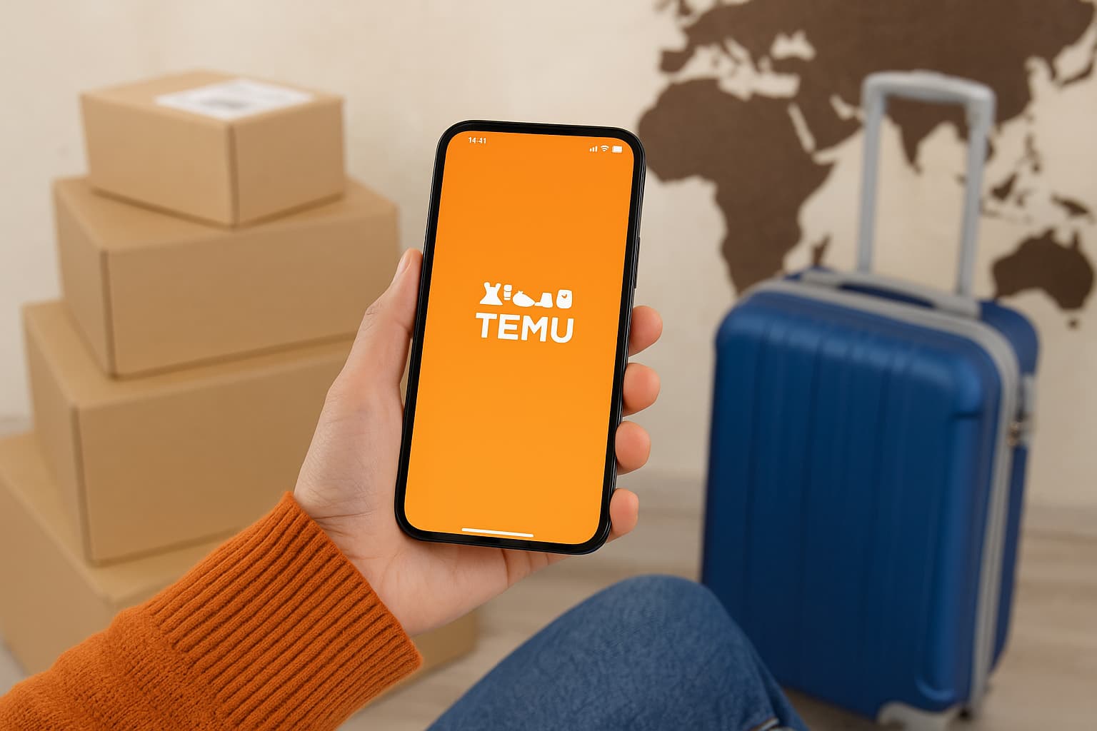 Options d’expédition internationale Temu pour des achats fluides