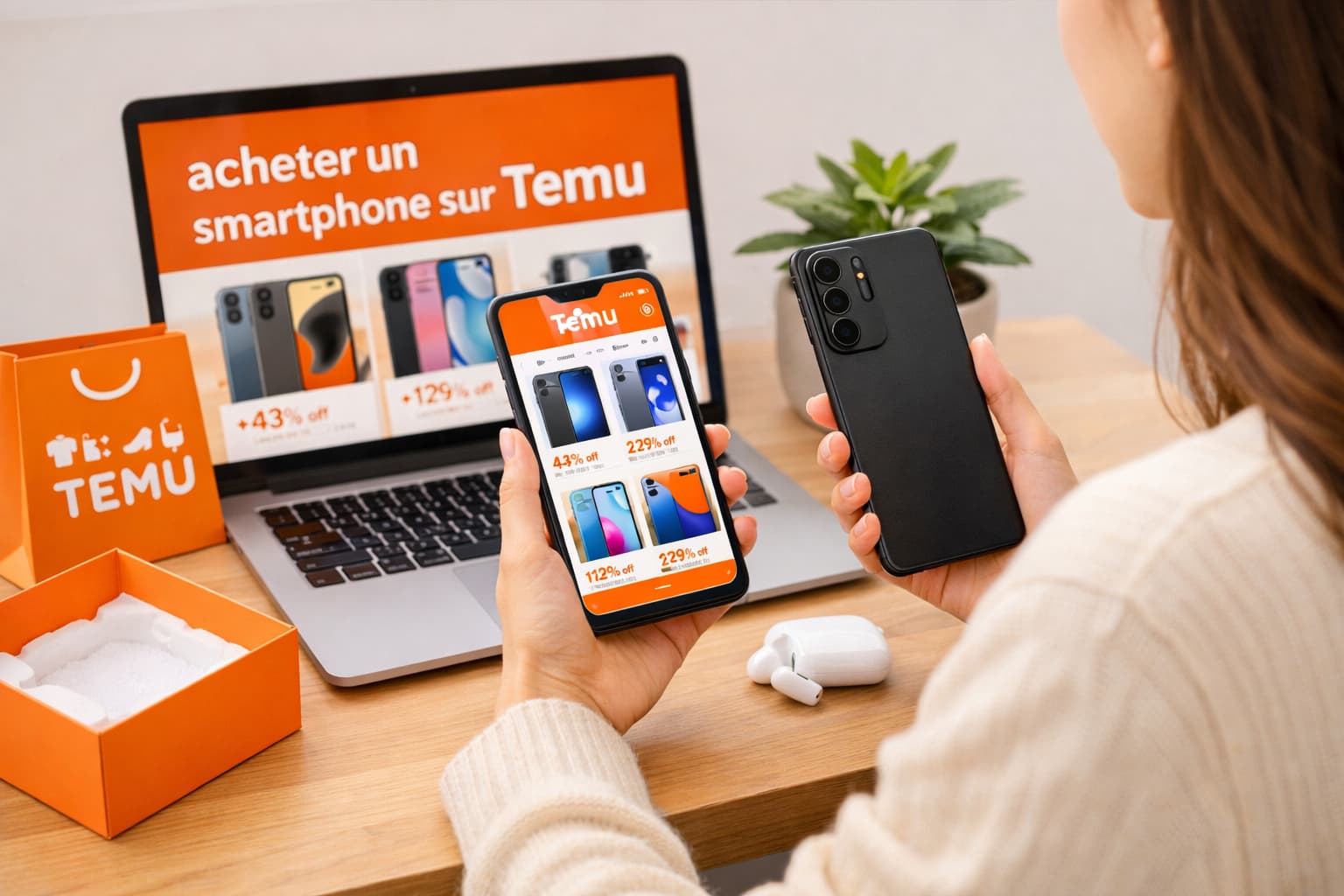 Acheter un smartphone sur Temu en toute confiance