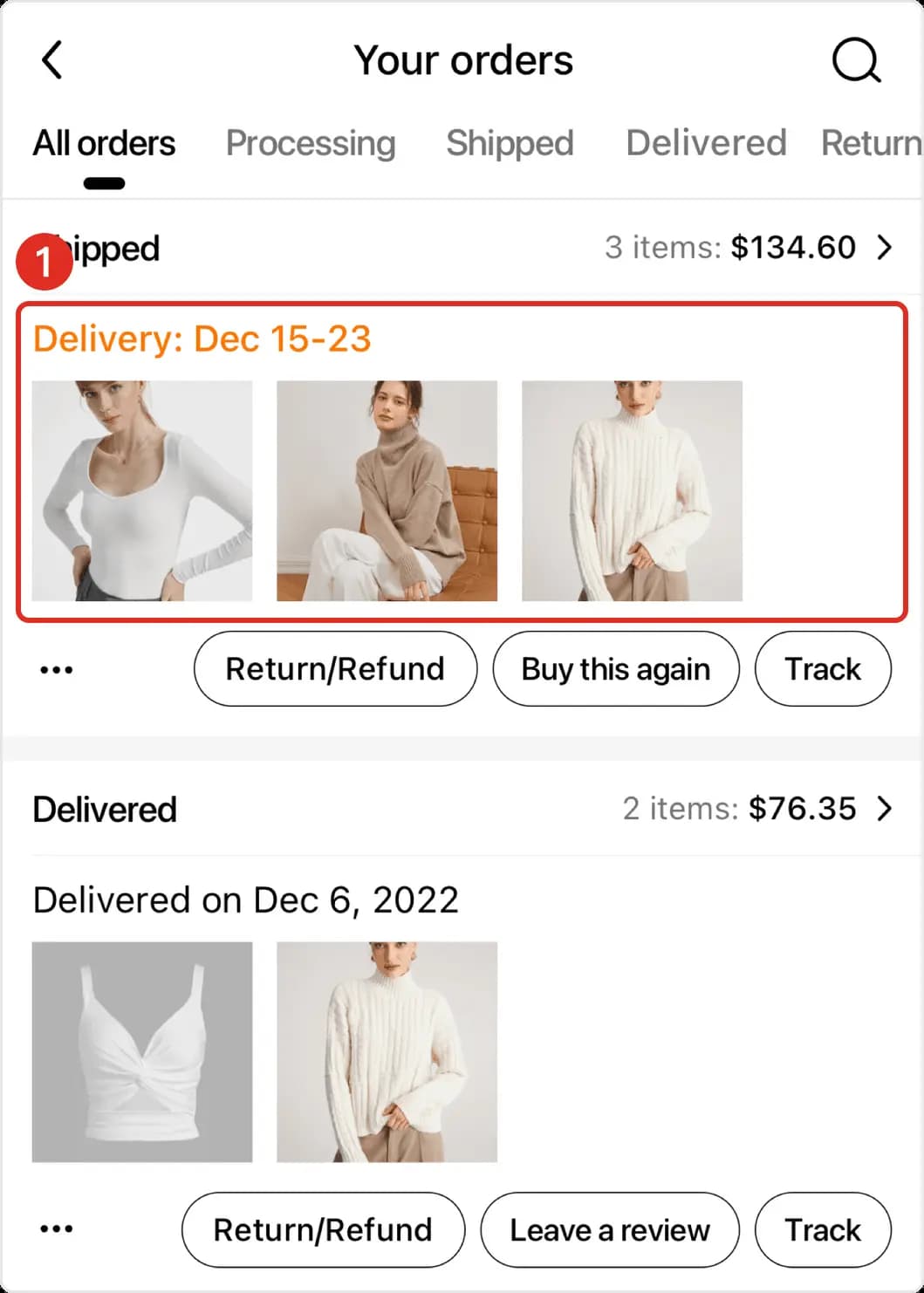 L’historique des commandes Temu comme outil de gestion personnelle