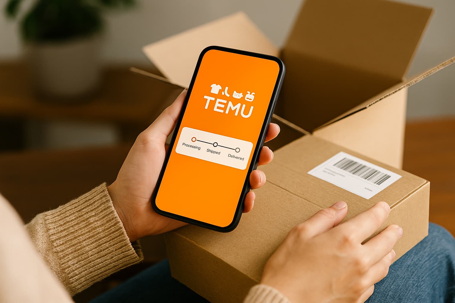 Suivre une commande Temu comme un utilisateur expert