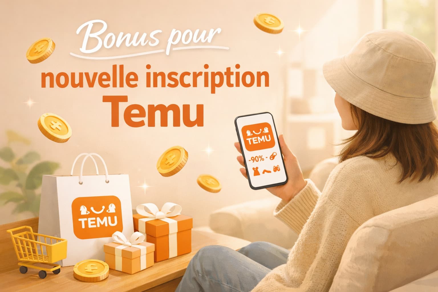Bonus pour nouvelle inscription Temu: comment en profiter dès l’inscription
