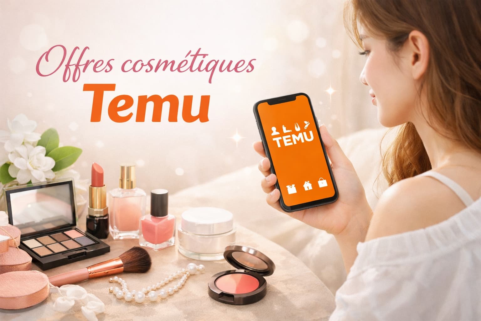 Offres cosmétiques Temu: la beauté à petit prix sur l’application