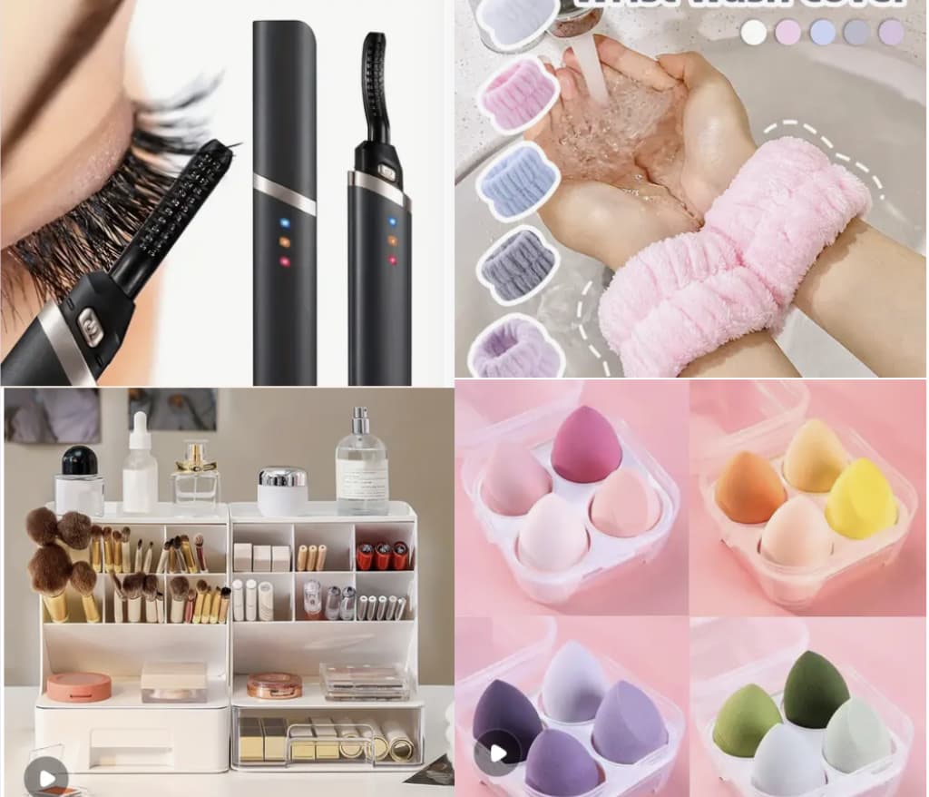 Les catégories de produits les plus populaires dans les Offres cosmétiques Temu