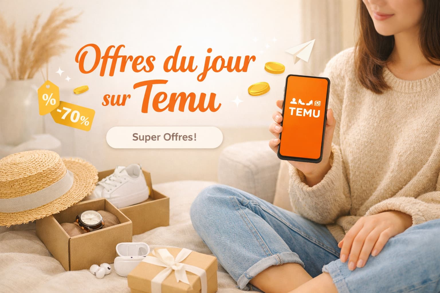 Offres du jour sur Temu: les meilleures promos à saisir