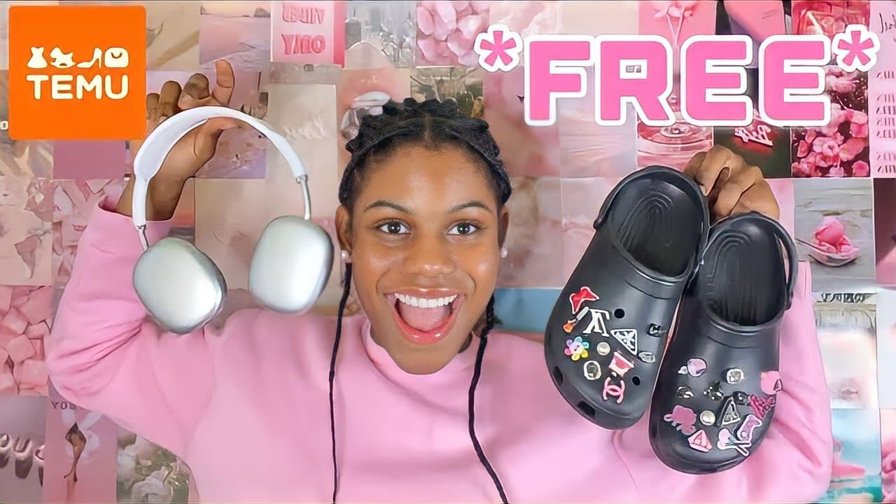 Les types de produits gratuits Temu disponibles sur l’application