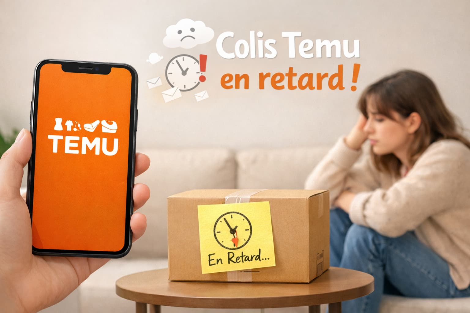 Colis Temu en retard : comprendre et réagir efficacement